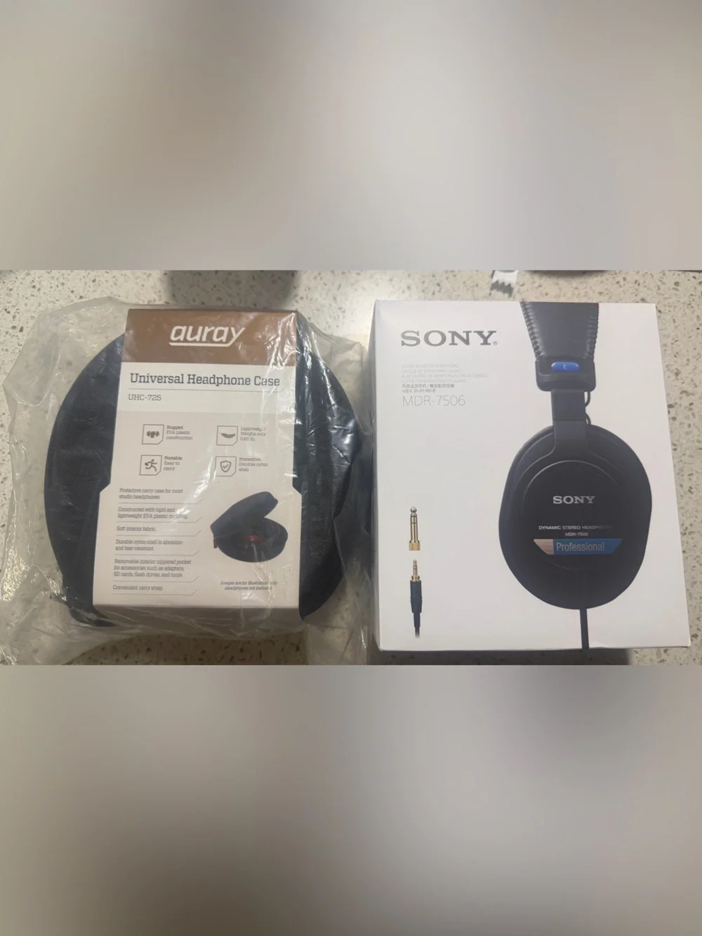 Sony MDR-7506 Over-Ear Headphones in Black